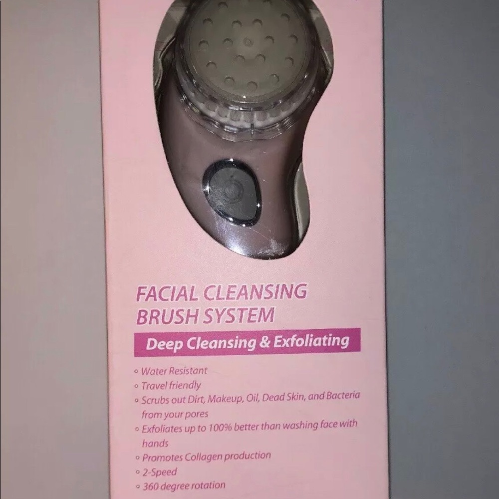 Face Cleansing Spin Exfoliating Brush